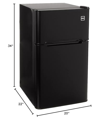 Rca RFR835-BLACK 2-Door - Compact Refrigerator/Freezer thumb #5