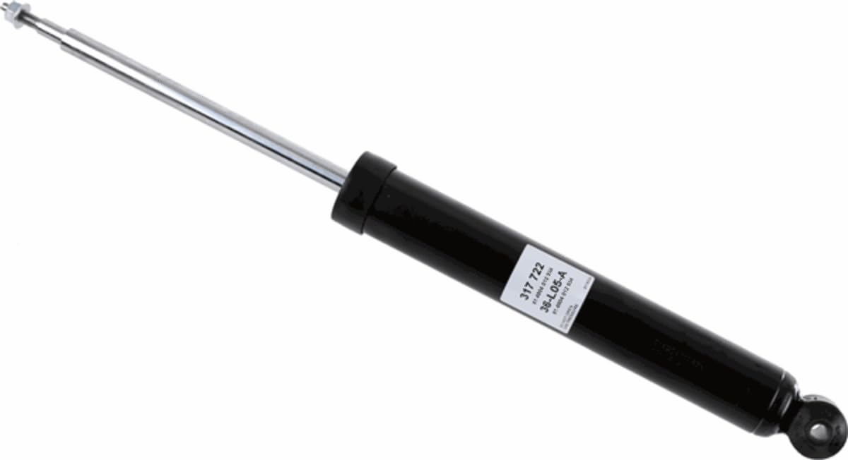 SACHS 317 722 Shock Absorber compatible with Alfa Romeo Mito (955_) 2008-2018 Rear Axle