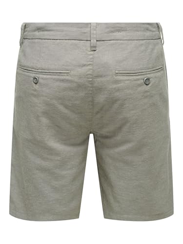 Only & Sons ONSMARK 0011 Cotton Linen Shorts NOOS – Ansicht 4