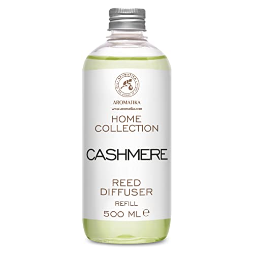 Recambio de Difusor Cachemira 500 ml - Relleno Difusor - Difusores Aromáticos - Ambientador - Difusor Perfumado - Fragancia para Habitación - Difusor - Fragancia Fresca
