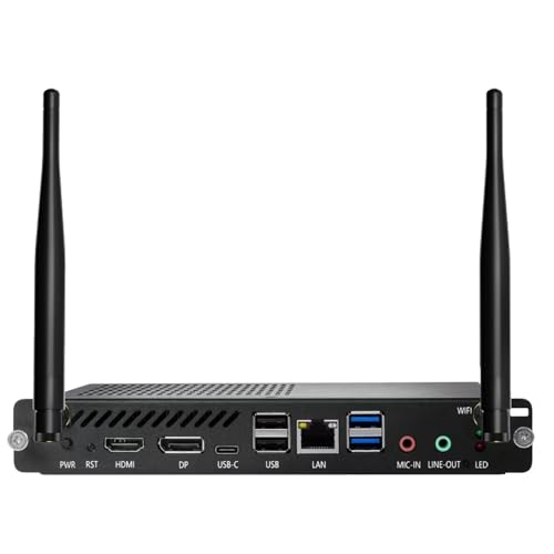 Image of OPS Computer Slot-in PC Module, OPS Port Mini PC for Smart Board, Windows 11 Pro, 8GB RAM+ 256GB Storage, Intel Core i5, 4K UHD HDMI+DP Dual Output, Open Pluggable Specification PC