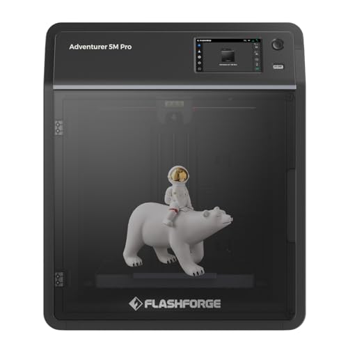 FLASHFORGE Imprimante 3D Adventurer 5M Pro avec Impression à Haute Vitesse, Max 600mm/s, Chauffage Rapide avec buse à 280°, Circulation Interne et Externe, Double Filtration de l'air 6 FLASHFORGE Imprimante 3D Adventurer 5M Pro avec Impression à Haute Vitesse, Max 600mm/s, Chauffage Rapide avec buse à 280°, Circulation Interne et Externe, Double Filtration de l'air