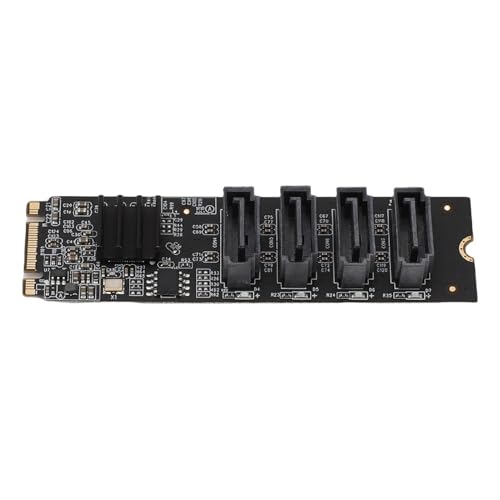 Interface double canal M.2 ASM1166 avec performances rapides pour disque dur SSD
