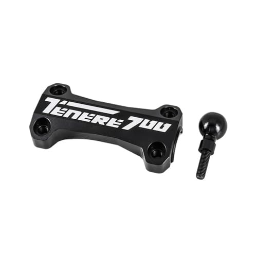 Rehausseurs guidon Tenere 700 pince de rehausse noire pour moto XT700Z T7 2019