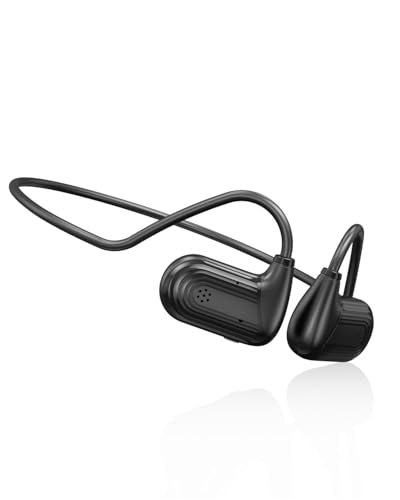 Open Ear Ecouteurs Bluetooth sans Fil Sport,Ecouteurs Bluetooth 5.3 HiFi Stéréo,Ecouteurs sans Fil avec Mic,Casque Bluetooth sans Fil à Conduction Aérienne,Oreillette Bluetooth Running IPX5 Étanche