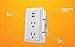 Woods 41230 2-Outlet/2 USB Plug in Charging Wall Tap; White
