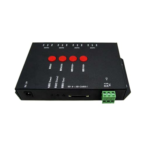 Contrôleur de couleur fantôme programmable module ruban LED carte SD