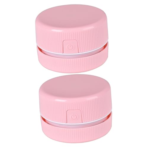 2pcs Handheld Desk Vacuum Cleaner Portable Multi-Function Table Sweeper for Home Office Compact Convenient Garbage Collector Stylish Cleaning Tool for Crumbs