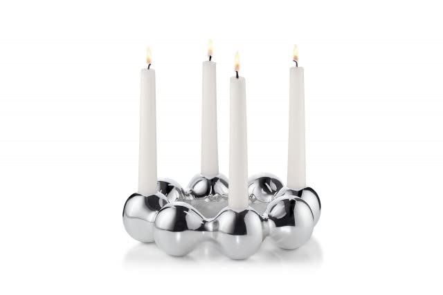 Philippi Kerzenleuchter Kerzenständer 'Pearl' Aluminium Design