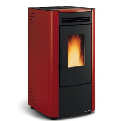 La Nordica - Extraflame Stufa a pellet Ketty (6 kW) Metallo Bordeaux