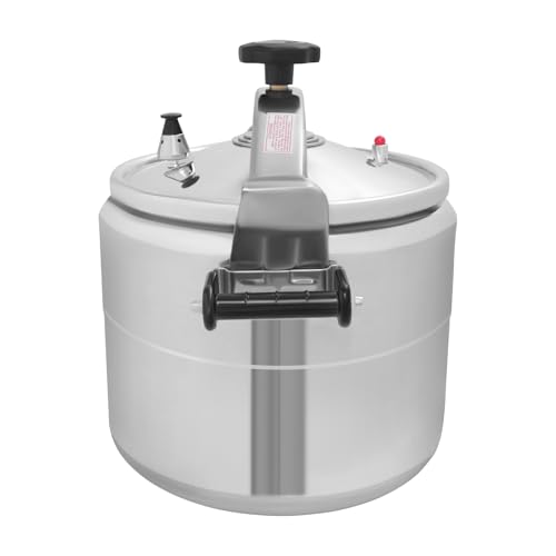 Image of 32qt /30L Pressure Cooker, Large Aluminium Pressure Cookers with Lid, Commercial Pressure Pot for Open-Flame Gas Stove