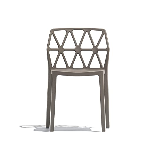 Connubia Set mit 2 Stühlen Alchemia CB1056 Taupe Cover