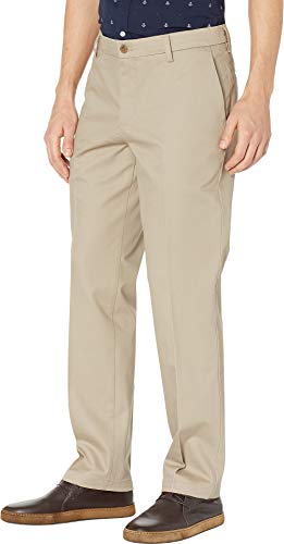 Image of Dockers Mens Straight Fit Signature Lux Cotton Stretch Khaki Pant - Creased