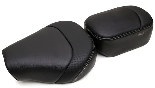 Image of Asroy Bike Seat Cover Compatible with Classic Models | Artificial Indian Leather with High 28-Density Sponge | (Fits Classic Models Before 2021)