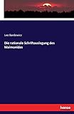  Die rationale Schriftauslegung des Maimonides