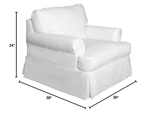 Sillón Horizon cubierto blanco confortable miniatura 3