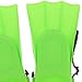 Bloepum 6X Kids Adults Adjustable Fins Swimming Diving Swimming Fins - Green, S: 25-30