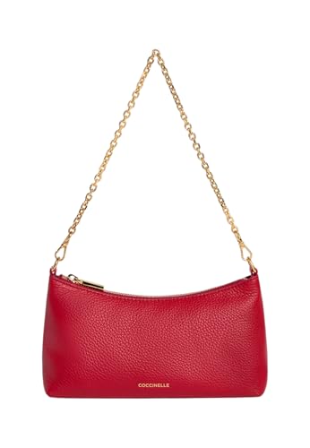 Sac baguette rouge Aura S Coccinelle pour vos soirées