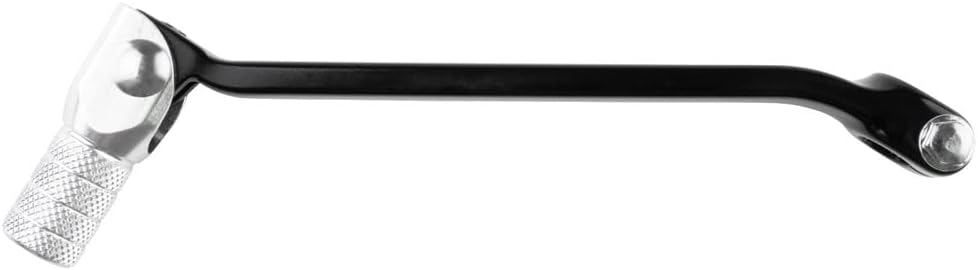 TUSK Folding Shift Lever Black/Silver Tip for Suzuki DR650SE 1996-2009,2011-2014