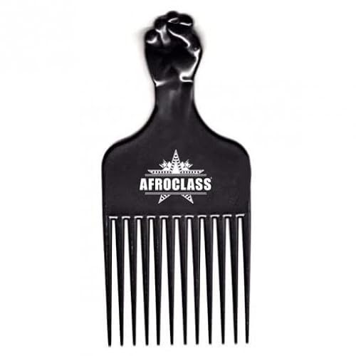 AFROCLASS – Peine Afro, peine de pelo afro, cepillo de pelo afro, peinado afro