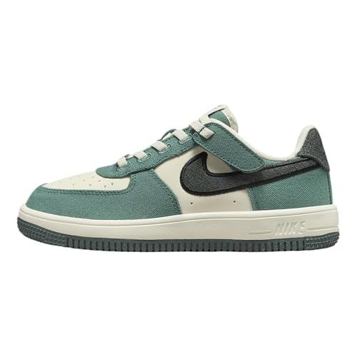 Nike Force 1 LV8 3 EasyOn Little Kids' Shoes (HJ4293-100, Coconut Milk/Bicoastal/) Size 8
