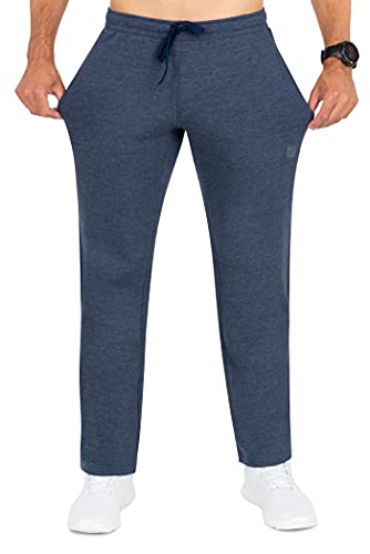 IMAKO® Lange warme klassieke joggingbroek voor heren, trainingsbroek, vrijetijdsbroek, sweatbroek met zakken, huisbroek, loopbroek met zijzakken, maat M - 4XL, Made in EU - Image 4