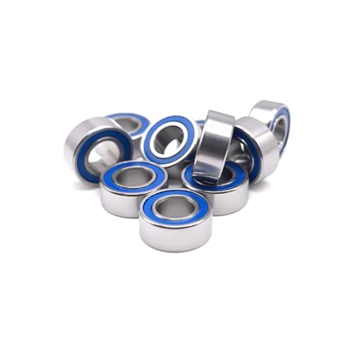 Roulements à billes miniatures MR105RS bleus de 5x10x4 mm pour modélisme - 2