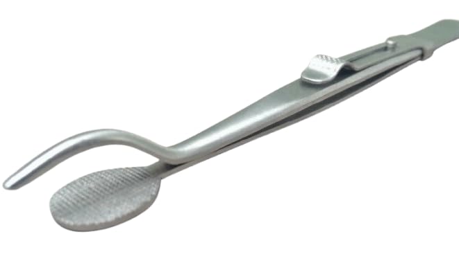 Professional Jewellery Making Tweezers, Locking Head and Shank, Ring Holding Tool