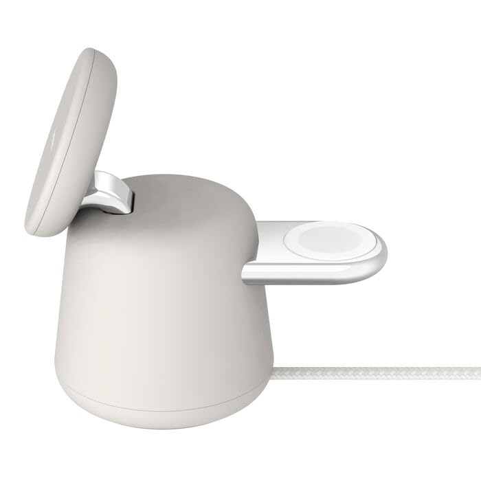 Belkin Wiz027myh37 Caricabatterie Per Dispositivi Mobili Orologio, Auricolare, Smartphone Bianco Usb Carica Wireless Ricarica Rapida Interno (boostch