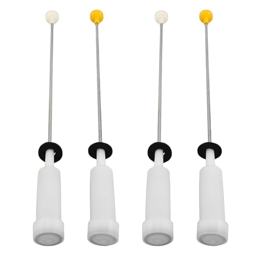 DIYEAH 4 Piezas Soporte Anti-vibración para Lavadoras y Secadoras con Amortiguadores de Plástico, Estabilidad y Fácil Instalación para Recambio de Lavadoras
