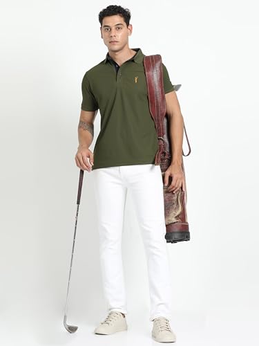 Image of STELLERS Men's Premium Regular Fit Polo T-Shirt's |Feather Touch Feel | Odour Resistant| Anti-Static| Wrinkle Free | Quick Dry | Stretchable | Lightweight | Sweat-Proof