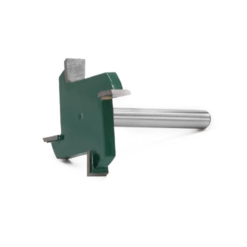 TopHomer Broca de fresa de superfície Spoilboard, carboneto - 4 asas, haste de 1/4 polegada, diâmetr