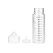 Produktbild DIY-24H 120ml Messskala Leerflasche Liquidflasche Flasche PET Liquid Bottle Droper (10x 120ml Skala)