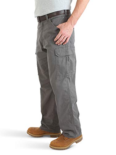 Wrangler Riggs Workwear Men's Advanced Comfort Lightweight Ranger Pant, charcoal, 38x32