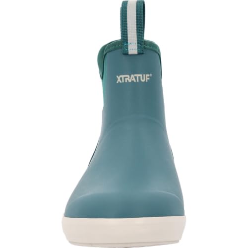 Image of XTRATUF 6 inch Men's Ankle Deck Boot - Lightweight, 100% Waterproof Rubber Footwear - Non-Marking, Slip-Resistant Outsole - Moisture-Wicking Liner