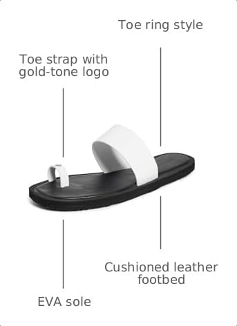 Image of Tory Burch Women's Toe Ring Flip Flops