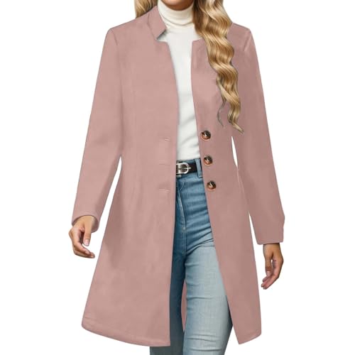 Trench d'hiver chaud avec coupe ajustée contre le temps froid