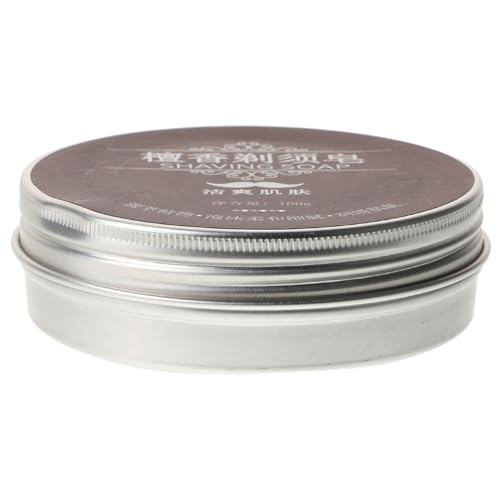 Cabilock Jabón De Barra Para Afeitar Hombre 100g Sándalo Espuma Cremosa Hidratante Cuidado Piel Afeitado Suave Cuidado Personal Hombre