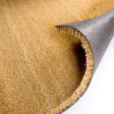 Felpudo de Fibra de Coco Natural con Base de PVC por Metros 120 cm de Ancho, Espesor 17 mm