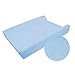 Wickelauflage Terry Abdeckung für 70x50 cm Windelwechsler mit angehoben Kanten - Blau