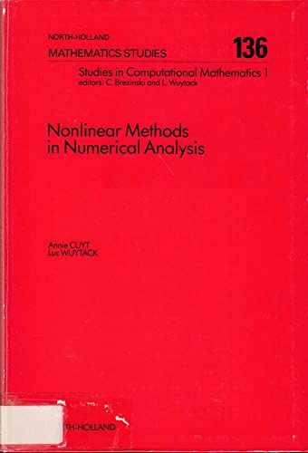 Nonlinear Methods in Numerical Analysis (Volume 1) (Studies in Computational Mathematics, Volume 1) view 2