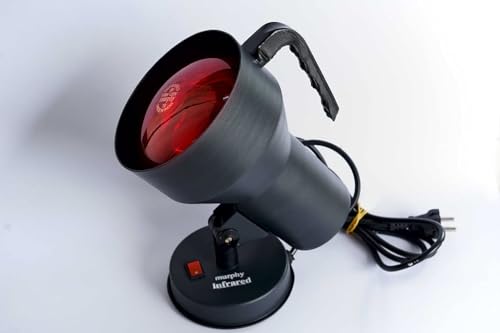 Image of Murphy E27 Fluorescent Infrared Heat Therapy Lamp (Pack of 1, 150 Watts) Metal