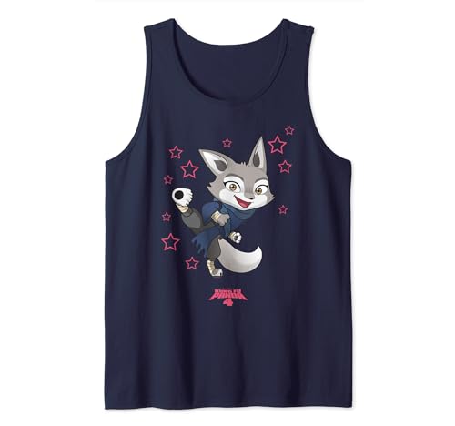 DreamWorks Kung Fu Panda 4 Kawaii Zhen Camiseta sin Mangas