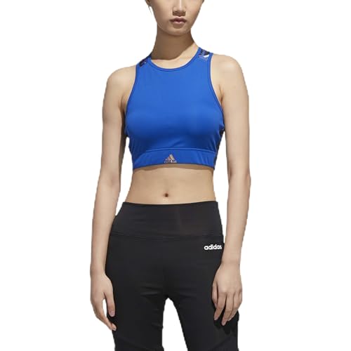 Brassière adidas x Zoe Saldana bleue M au design premium et épuré