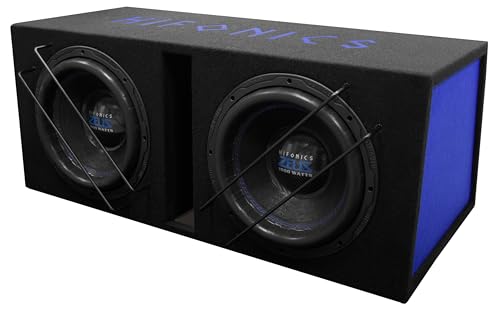 Marca: HIFONICS HIFONICS ZSPL12DUAL 2 X 30 cm (12) SPL Dual Subwoofer Box della serie Zeus  fino a 3600 W picco max.