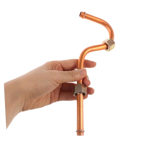Tubo de escape de aluminio Mobestech de 4 piezas para compresor de aire 7