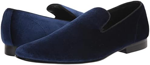 Steve Madden Men's Laight Velvet Smoking Slipper, Blue Velvet, 11.5 M | Image 6
