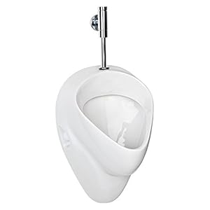 Ceravid MrClever urinoir toevoer van boven naar achteren incl. drukspoeler in set, Ceravid C073660