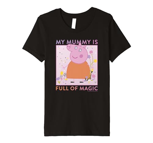 Peppa Pig vêtement coton enfant imprimé Mummy Magic magique