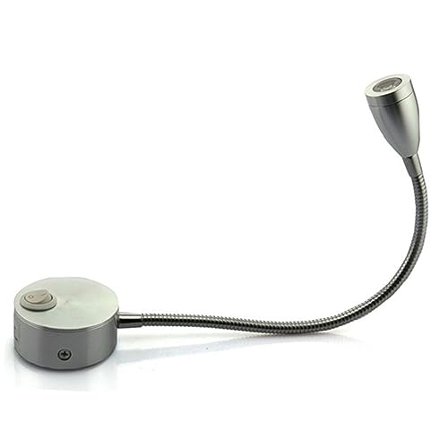 Foco de pared de aluminio LIFKOME con rotación de 360 grados y luz LED